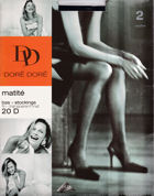 Doré Doré Strümpfe Matité 20